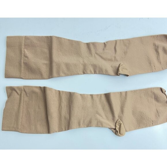 Jobst Relief Compression Socks Beige Medium Knee High OT 15-20mmHg NEW - Picture 7 of 7